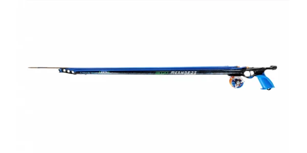 Fusil-meandros-argo-camu-bluewater-triple-goma-pesca-submarina-arpón-immersvs