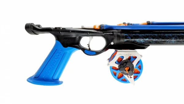 Fusil-meandros-argo-camu-bluewater-triple-goma-pesca-submarina-arpón-immersvs