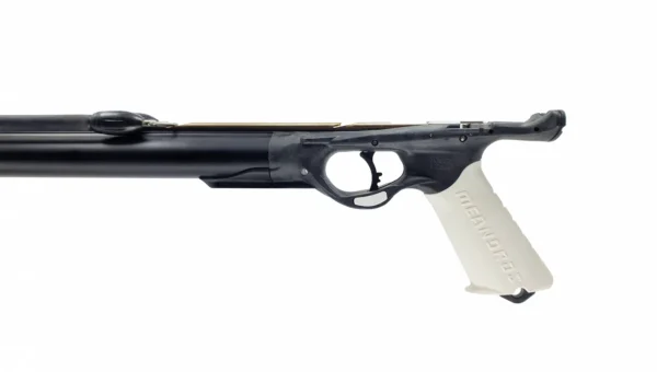 Fusil-meandros-argo-dragon-negro-cabezal-cerrado-gomas-paralelas-roscadas-pesca-submarina-arpón-immersvs