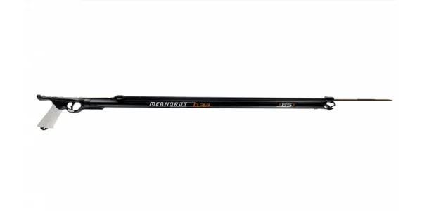 Fusil-meandros-b32-dragon-negro-cabezal-cerrado-gomas-paralelas-roscadas-pesca-submarina-arpón-immersvs