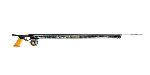 Fusil-meandros-b32-m4-camu-cabezal-cerrado-abierto-minimalista-gomas-paralelas-a-metros-pesca-submarina-arpón-immersvs-
