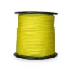 Dyneema forrado de 1.8mm y 195Kg de carga de rotura. Con camisa de poliéster de 16 hebras. El mejor cabo con funda para carretes de fusiles de pesca submarina y obuses. Color amarillo oro. En 50 y 100m.