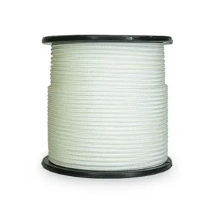 Dyneema forrado de 1.8mm y 195Kg de carga de rotura. Con camisa de poliéster de 16 hebras. El mejor cabo con funda para carretes de fusiles de pesca submarina y obuses. Color blanco. En 50 y 100m.