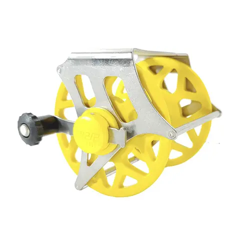 Carrete Fire Plus para Pesca Submarina de Meandros. Para fusiles/arpones. Color amarillo.