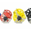 Carretes de pesca submarina modelo Fire Plus de la marca Meandros. Comparativa de los 4 tamaños y colores.