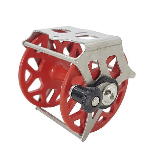 Carrete Standard Plus para Pesca Submarina de Meandros. Para fusiles/arpones. Color rojo.