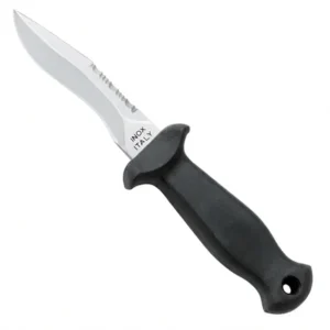 Cuchillo-puñal-pesca-submarina-sub-9-mac-coltellerie-cinturón-negro