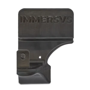 oporte para cámaras de acción (Action Cam) como Go Pro, DJI, Insta 360, etc. Soporte para llevar en un lateral de la máscara. Desarrollado por Immersvs.
