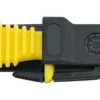cuchillo-puñal-daga-pesca-submarina-shark-9-mac-coltellerie-estuche-amarillo Cuchillo de Pesca Submarina MAC Shark 9 – Hoja 8.5 cm Inox con Cortacabos